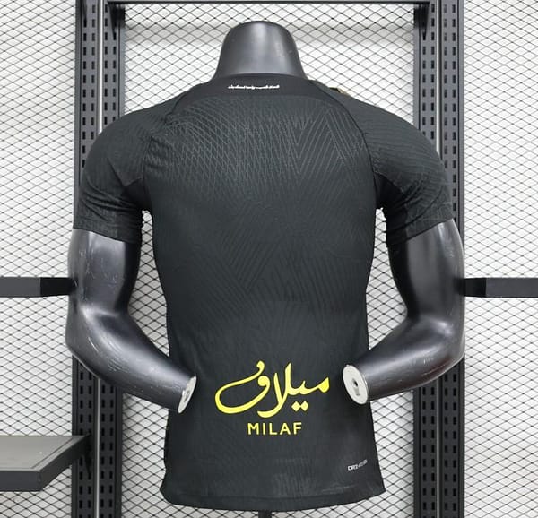 Player Version 24/25 Al-Ittihad Third Black Jersey - Image 2