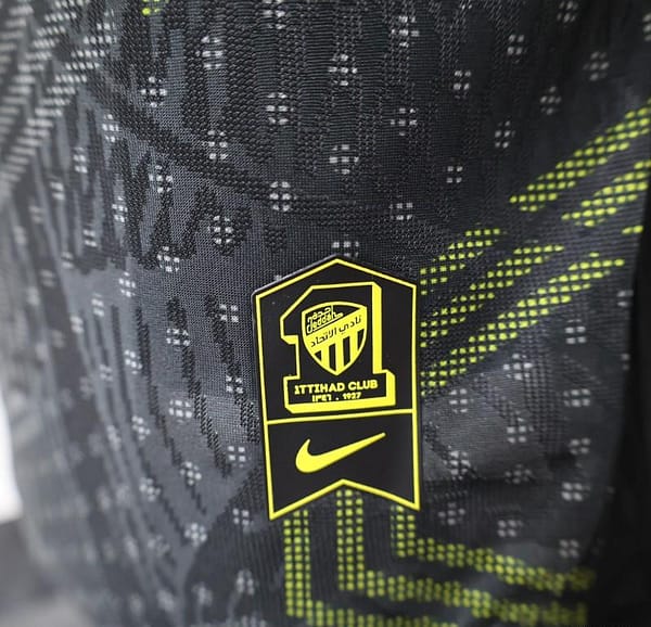 Player Version 24/25 Al-Ittihad Third Black Jersey - Image 3