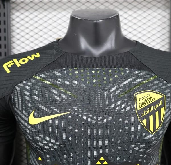 Player Version 24/25 Al-Ittihad Third Black Jersey - Image 8