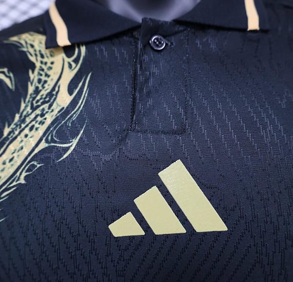 Player Version 24/25 Real Madrid Black/Golden Specail Jersey - Image 5