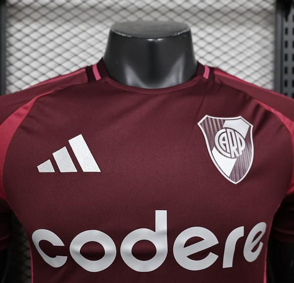 Player Version 24/25 River Plate Away Wine Jersey - Image 12