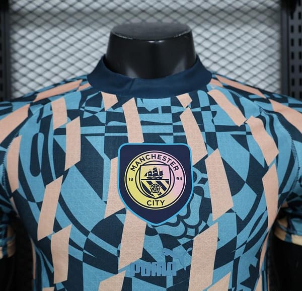 Player Version 24/25 Manchester City Plaid Special Jersey - Image 9
