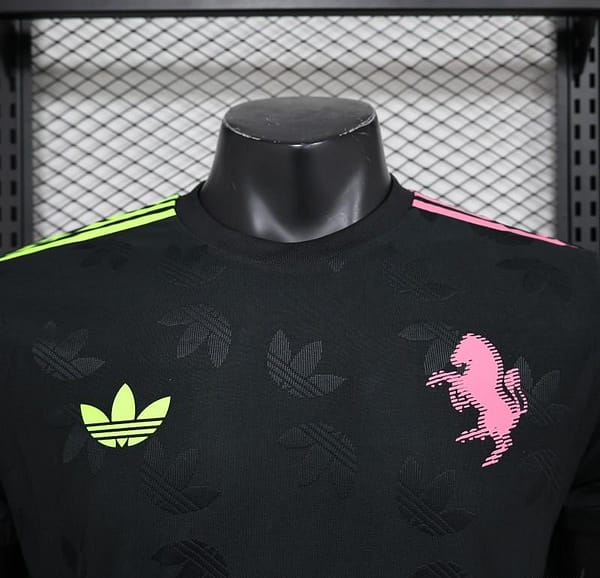 Player Version 24/25 Juventus x Adidas Original Black Jersey - Image 7