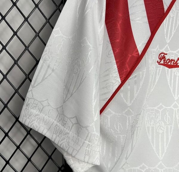 Retro 92/93 Sevilla FC Home Jersey - Image 9