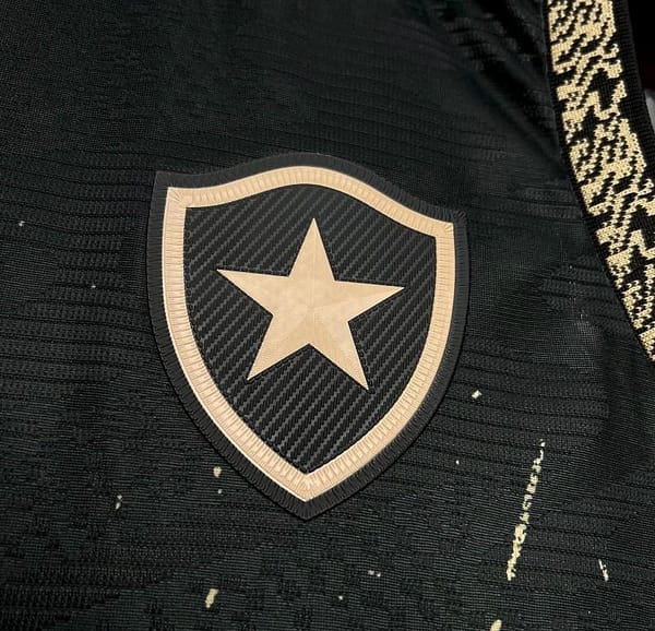 24/25 Botafogo Away Vest Black Jersey - Image 6