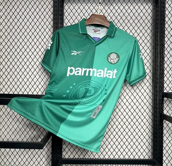 Retro 97/98 Palmeiras Home Jersey - Image 3