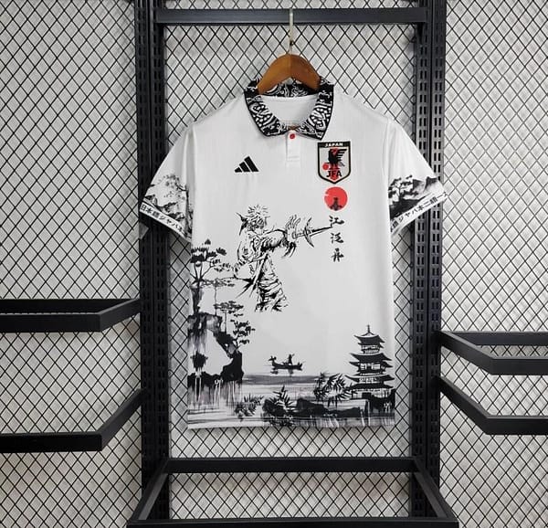 2024 Japan Minato Namikaze White SpecialJersey - Image 2