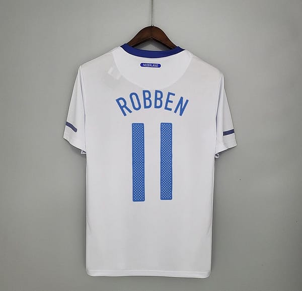 Retro Netherlands 2012 away Soccer Jersey - Image 4