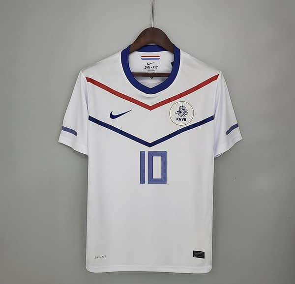Retro Netherlands 2012 away Soccer Jersey - Image 5