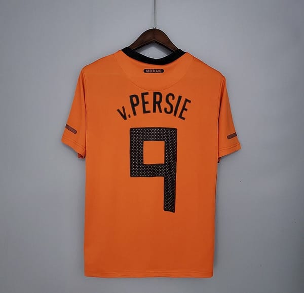 Retro Netherlands 2010 home Soccer Jersey - Image 5