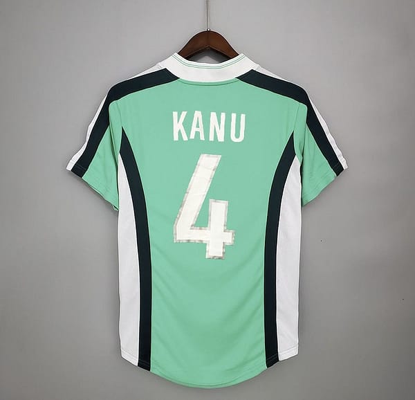 Retro Nigeria 1998 home Soccer Jersey - Image 4