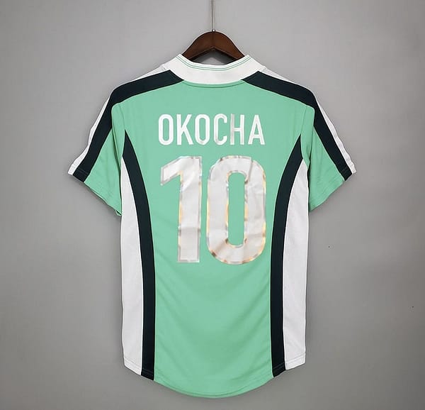 Retro Nigeria 1998 home Soccer Jersey - Image 5