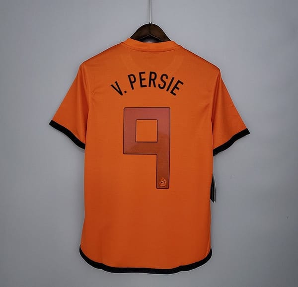 Retro Netherlands 2012 home Soccer Jersey - Image 2