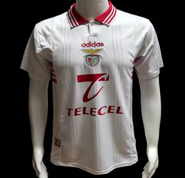 Retro 97/99 Benfica Away White Jersey