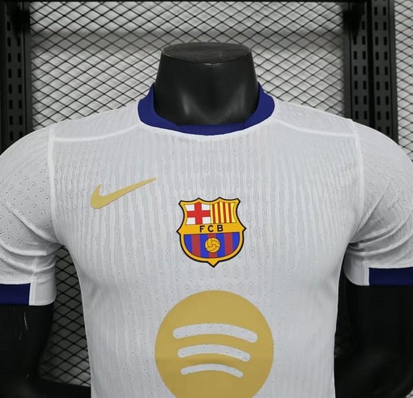 Player Version 24/25 Barcelona 125Th White Special Jersey - Image 13