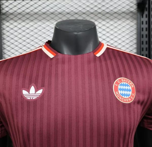 Player Version 25/26 Bayern Munich Icon Wine Jersey - Image 8