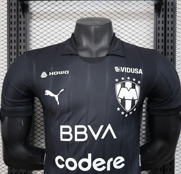 Player Version 24/25 Monterrey Third Black Jersey - Image 12