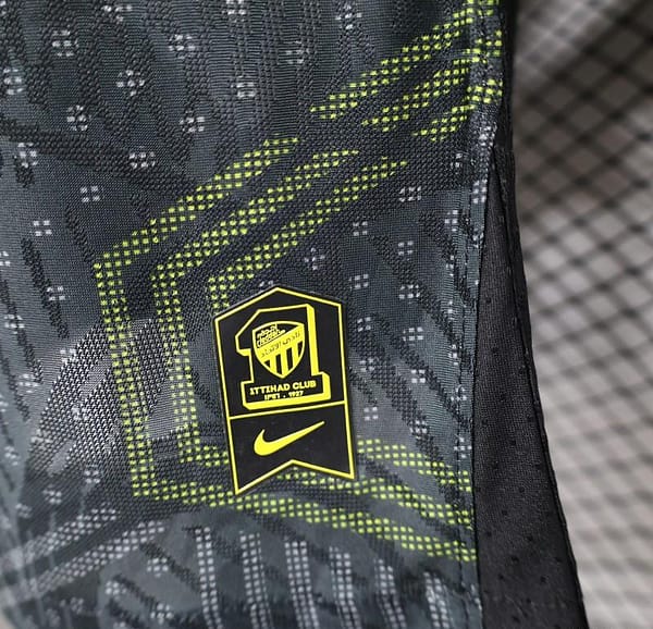 Player Version 25/26 Al-Ittihad Third Black Jersey - Image 9