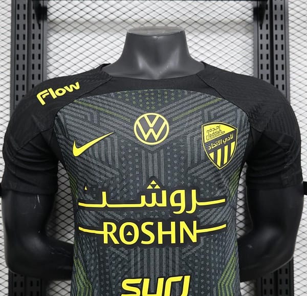 Player Version 25/26 Al-Ittihad Third Black Jersey - Image 13