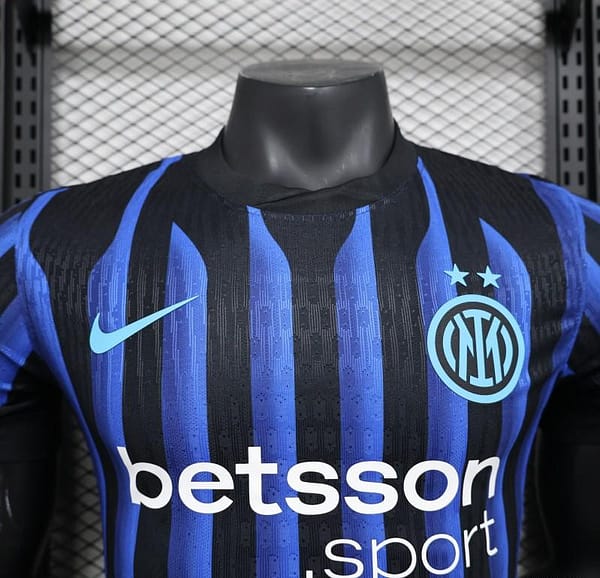Player Version 25/26 Inter Milan Home Jersey With Sponsor - Image 10