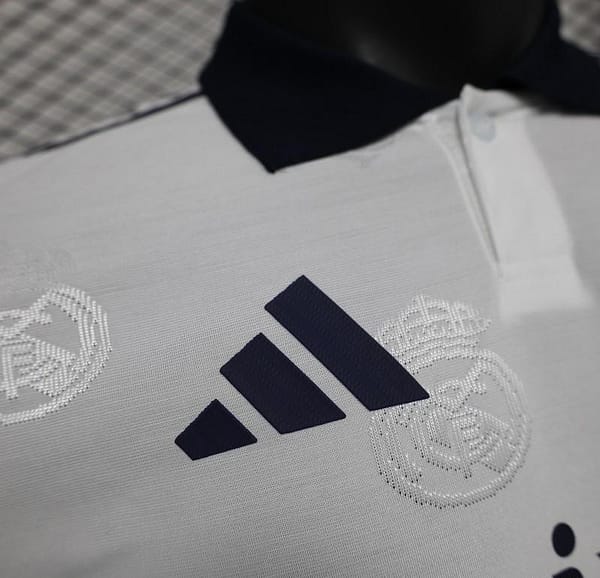 Player Version 24/25 Real Madrid White Pre-Match Jersey - Image 4