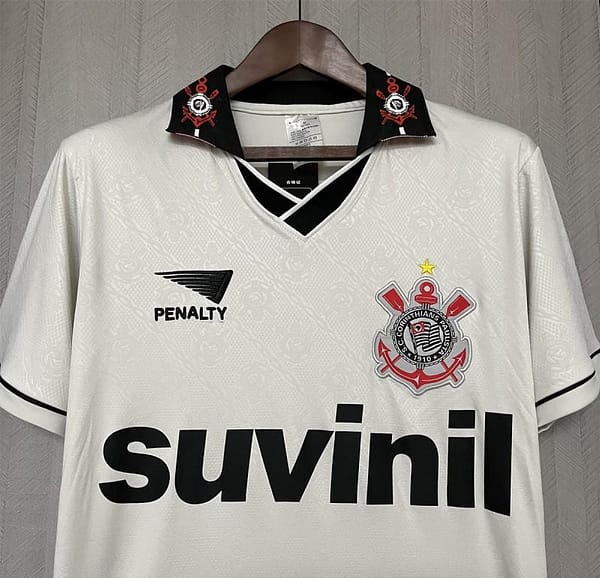 Retro 96/97 Corinthians Home Jersey - Image 3