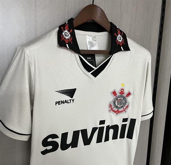 Retro 96/97 Corinthians Home Jersey - Image 6