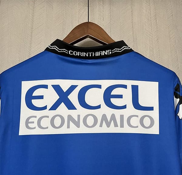 Retro 98/99 Corinthians Third Blue Jersey - Image 10