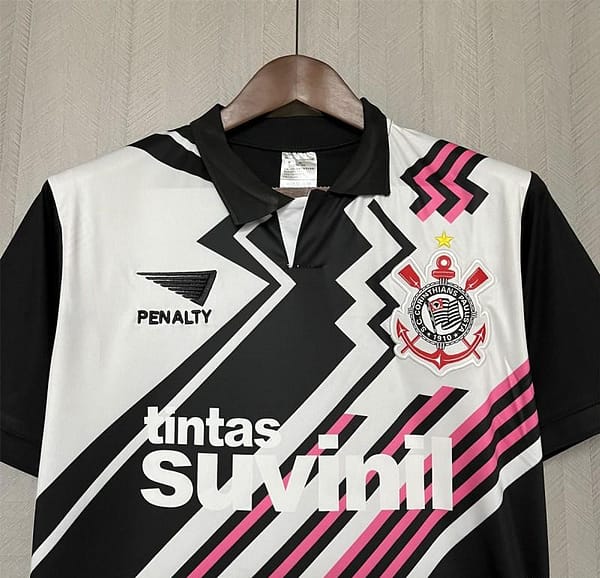 Retro 85/86 Corinthians Goalkeeper Jersey - Image 3