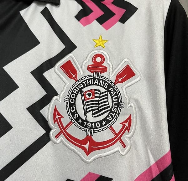 Retro 85/86 Corinthians Goalkeeper Jersey - Image 4