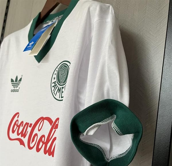 Retro 89/90 Palmeiras Away Jersey - Image 7