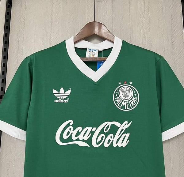 Retro 89/90 Palmeiras Home Jersey - Image 3