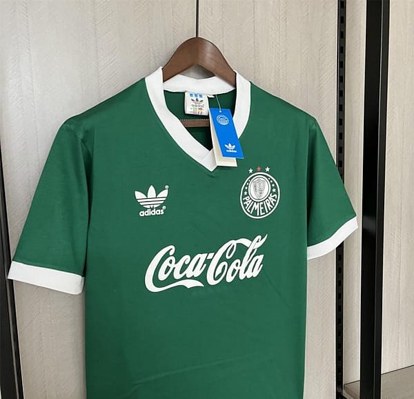 Retro 89/90 Palmeiras Home Jersey - Image 7