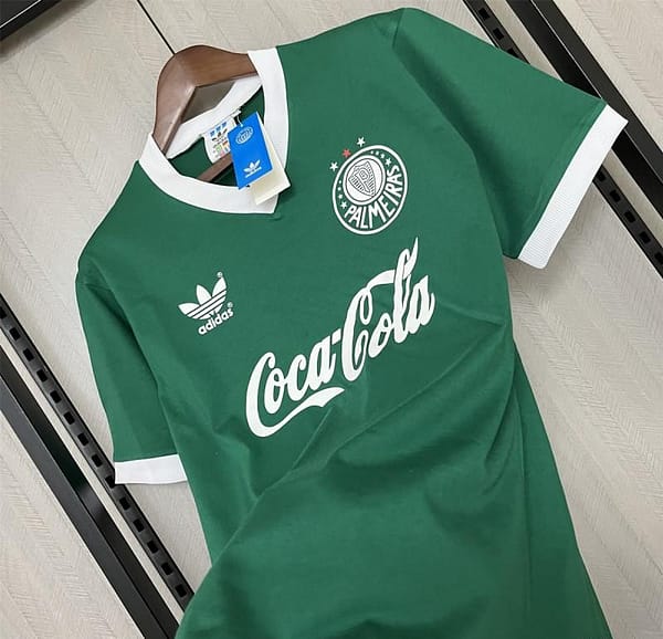 Retro 89/90 Palmeiras Home Jersey - Image 8