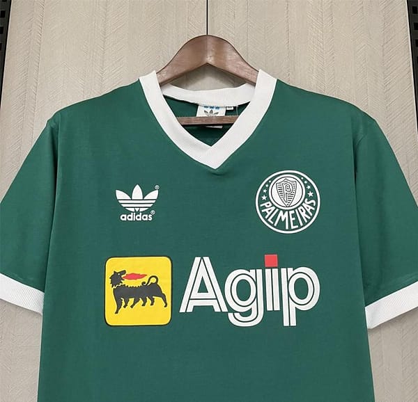 Retro 87/88 Palmeiras Home Jersey - Image 3