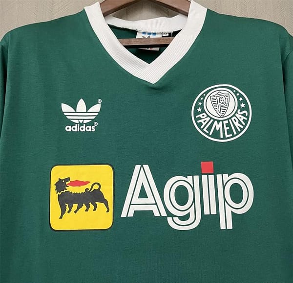 Retro 87/88 Palmeiras Home Jersey - Image 6