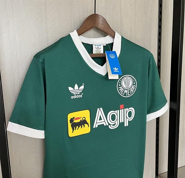 Retro 87/88 Palmeiras Home Jersey - Image 7