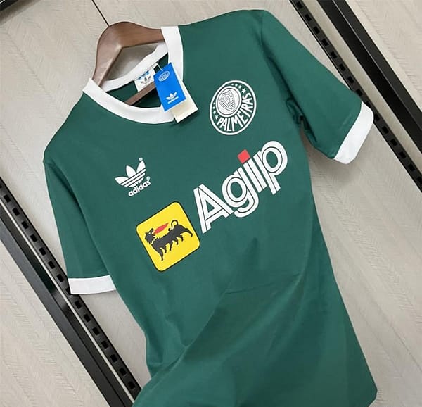 Retro 87/88 Palmeiras Home Jersey - Image 8