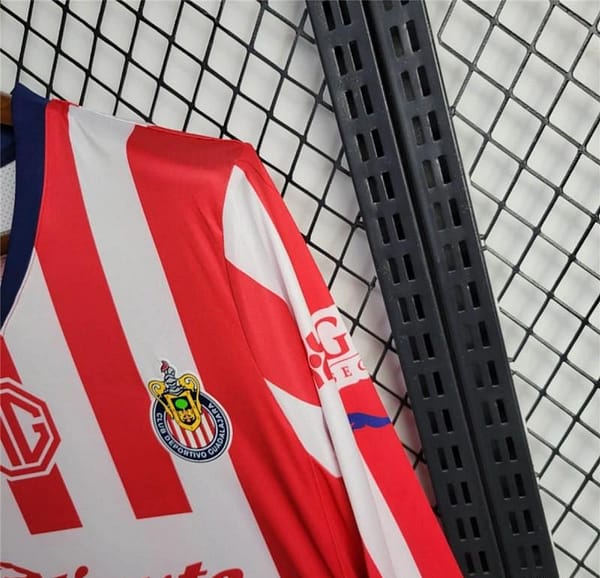 24/25 Chivas Guadalajara Home Long Sleeve Jersey - Image 8
