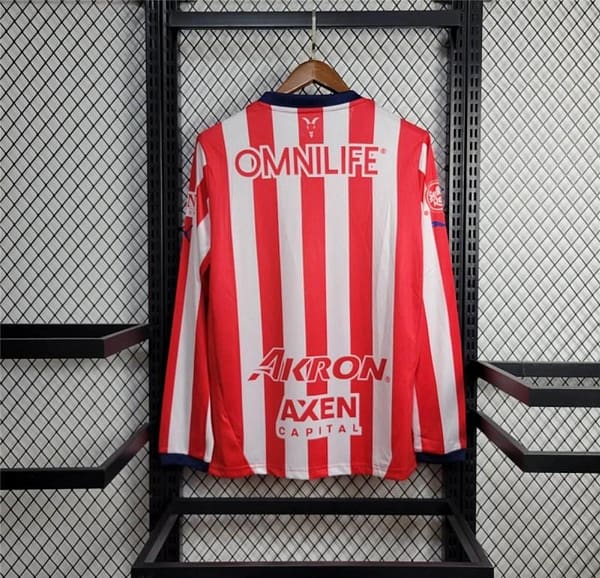 24/25 Chivas Guadalajara Home Long Sleeve Jersey - Image 9