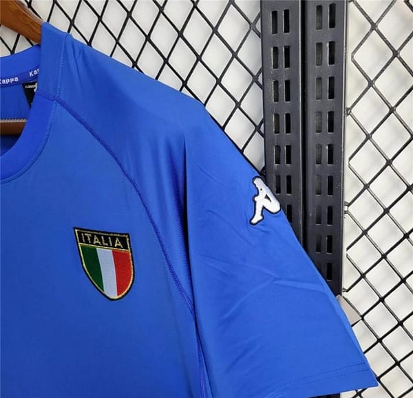 2000 Retro Italy Home Jersey - Image 5