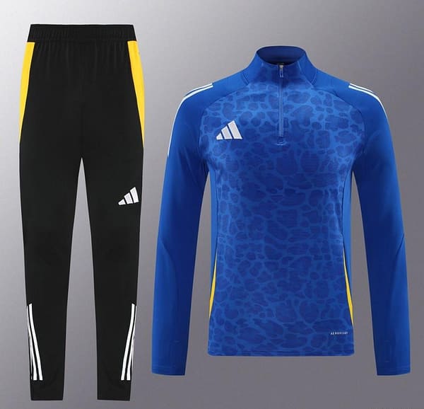2024 Adidas Blue Half Zipper Jacket+Long Pants - Image 15