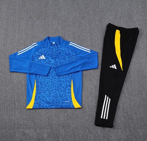 2024 Adidas Blue Half Zipper Jacket+Long Pants - Image 17