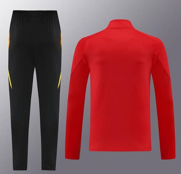 2024 Adidas Red Half Zipper Jacket+Long Pants - Image 14