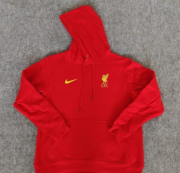 24/25 Liverpool Navy/Red/Black/Beige/Grey Hoodie WIth Black Badge - Image 2