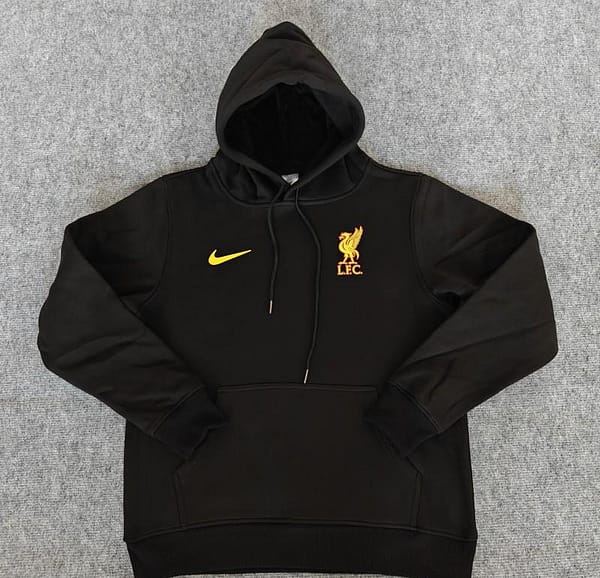 24/25 Liverpool Navy/Red/Black/Beige/Grey Hoodie WIth Black Badge - Image 7