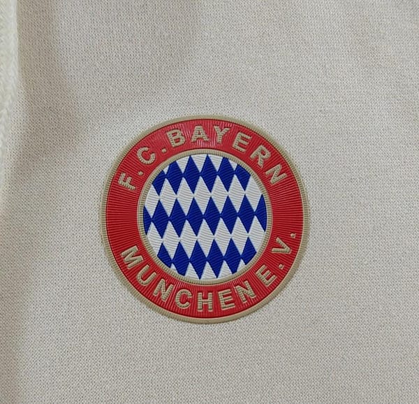 24/25 Bayern Munich Navy/Red/Black/Beige/Grey Hoodie WIth Black Badge - Image 12