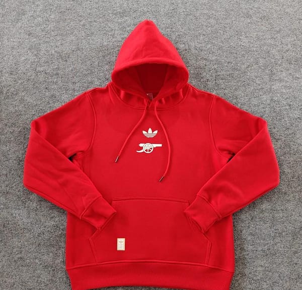 24/25 Chelsea x Adidas Original Navy/Red/Black/Beige/Grey Hoodie WIth Black Badge - Image 5