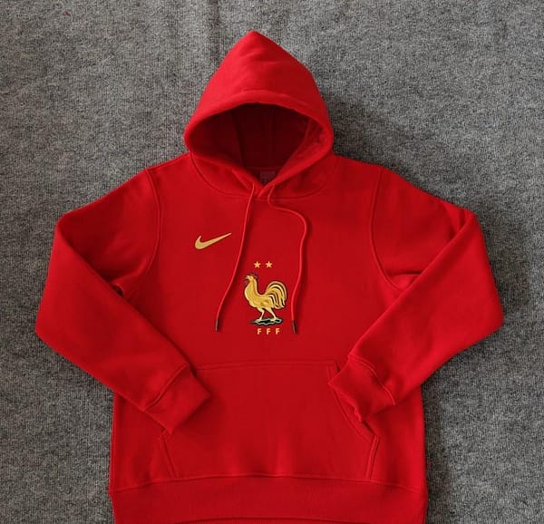 2024 France Navy/Red/Black/Beige/Grey Hoodie WIth Black Badge - Image 8