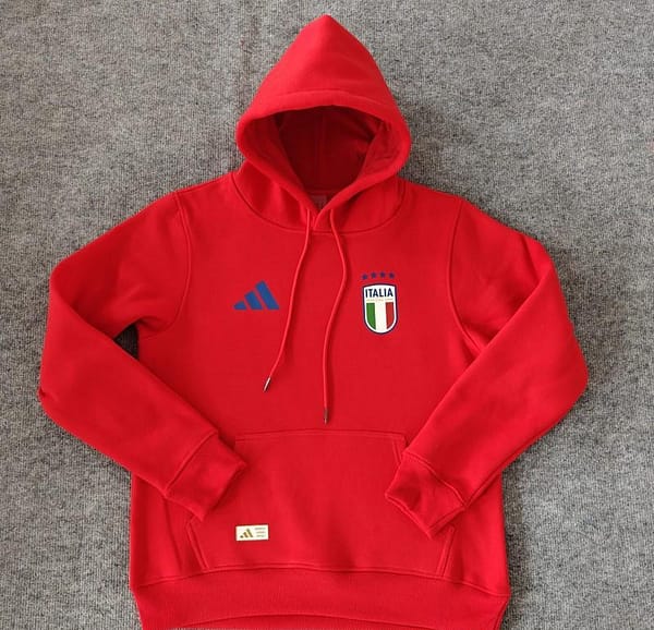 2024 Italy Navy/Red/Black/Beige/Grey Hoodie WIth Black Badge - Image 12